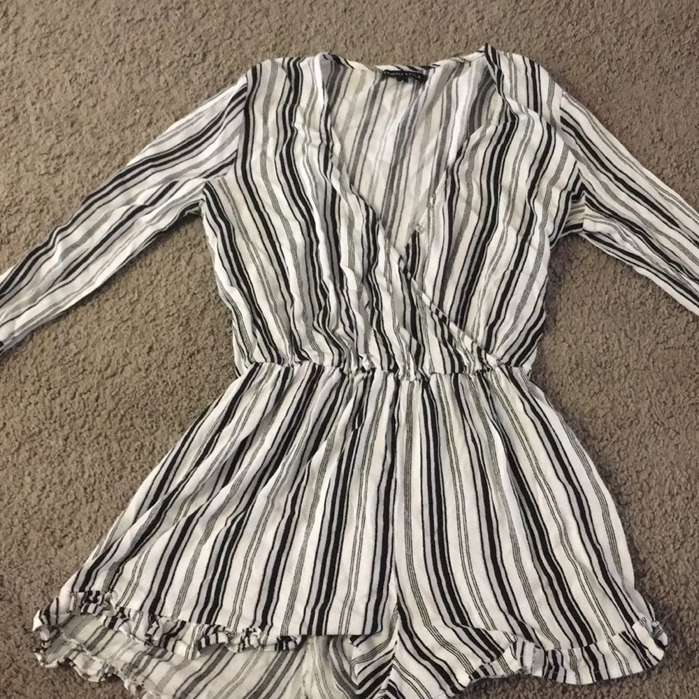 Kendall & Kylie Striped Romper!